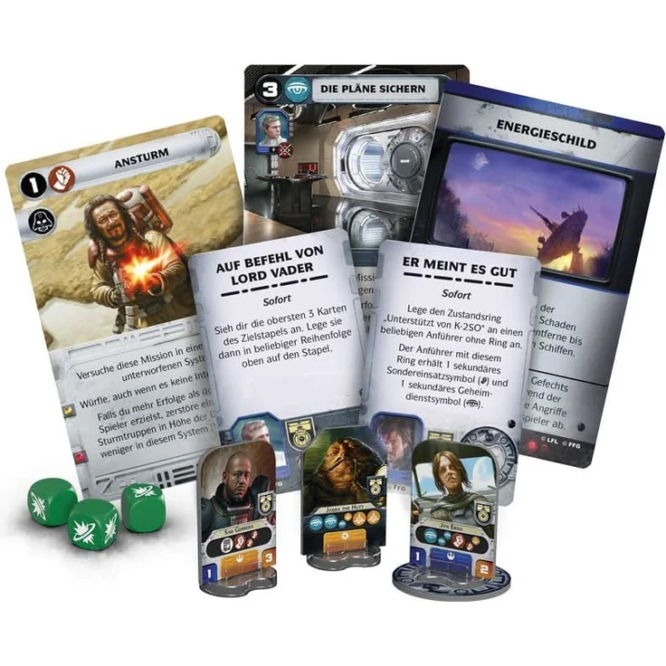 Asmodee Fantasy Flight Games FFGD3006 Star Wars: Rebellion - Aufstieg des Imperiums - Erweiterung, Experten-Spiel, Deutsch – Bild 4