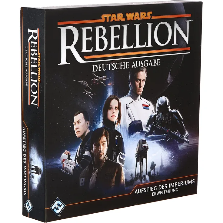 Asmodee Fantasy Flight Games FFGD3006 Star Wars: Rebellion - Aufstieg des Imperiums - Erweiterung, Experten-Spiel, Deutsch