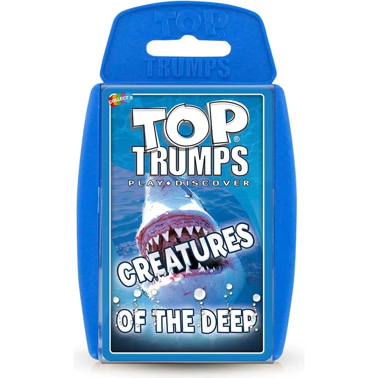 Winning Moves Creatures of the Deep Top Trumps Card Game (ENGLISH)