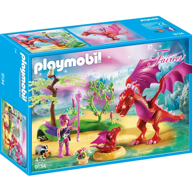 Playmobil 9134 - Drachenmama mit Baby – Bild 1