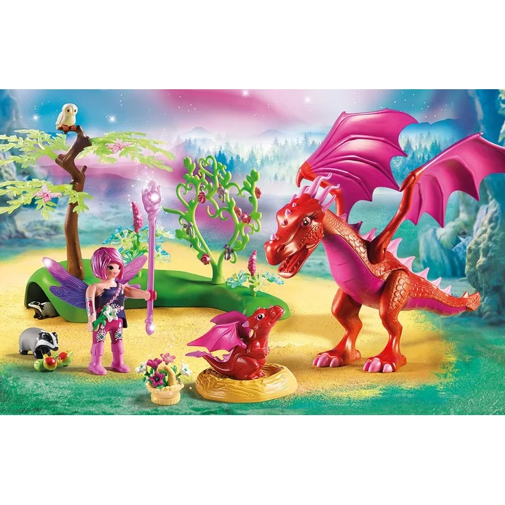 Playmobil 9134 - Drachenmama mit Baby – Bild 2