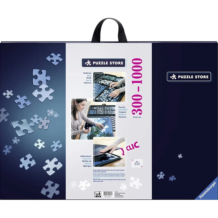 Ravensburger Puzzlemappe für Puzzles mit bis zu 1000 Teilen, Kombination aus Puzzle-Sortierschale und Puzzleunterlage, Zubehör zur Aufbewahrung von Puzzles - Preisvergleich – Bild 8
