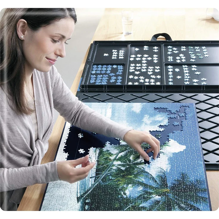 Ravensburger Puzzlemappe für Puzzles mit bis zu 1000 Teilen, Kombination aus Puzzle-Sortierschale und Puzzleunterlage, Zubehör zur Aufbewahrung von Puzzles - Preisvergleich – Bild 15