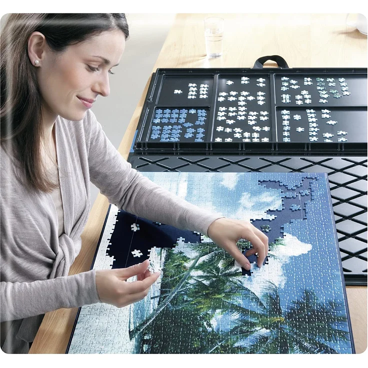 Ravensburger Puzzlemappe für Puzzles mit bis zu 1000 Teilen, Kombination aus Puzzle-Sortierschale und Puzzleunterlage, Zubehör zur Aufbewahrung von Puzzles - Preisvergleich – Bild 10
