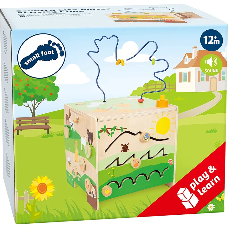 Small Foot Motorikwürfel Landleben – Bild 11