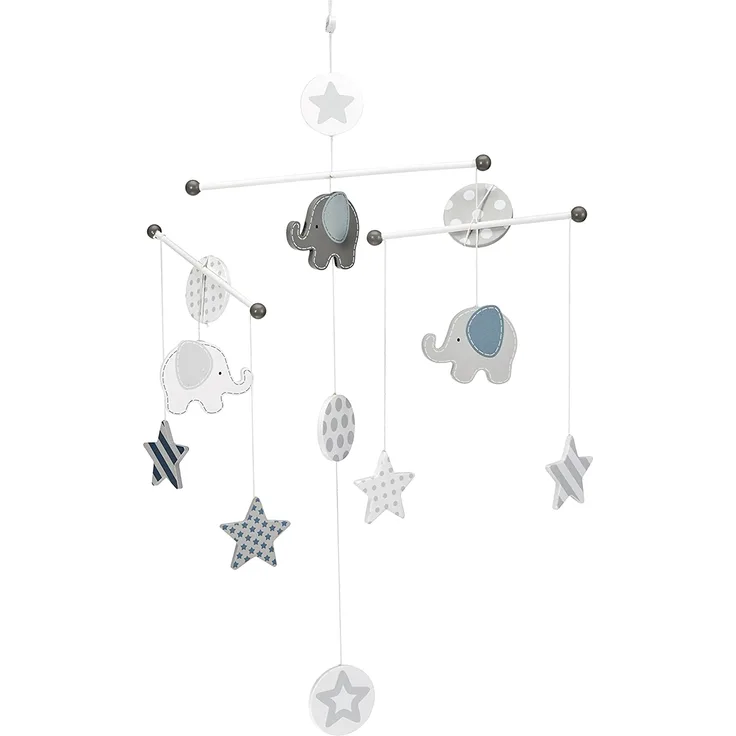 Mobile ELEFANTEN UND STERNE (B 36 cm) B 36 cm