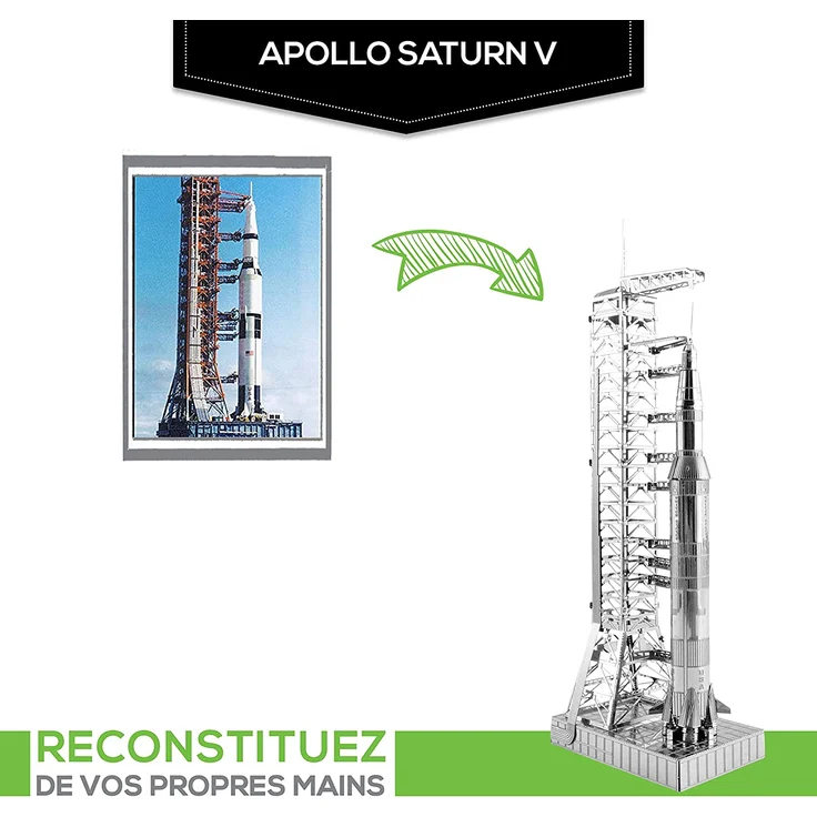 Fascinations Apollo Saturn V Modellbausatz – Bild 2