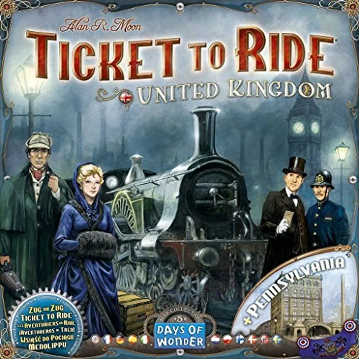 Zug um Zug (Ticket to Ride) United Kingdom (Erw. ) (international