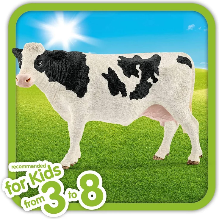 Schleich 13797 Kuh Schwarzbunt – Bild 3