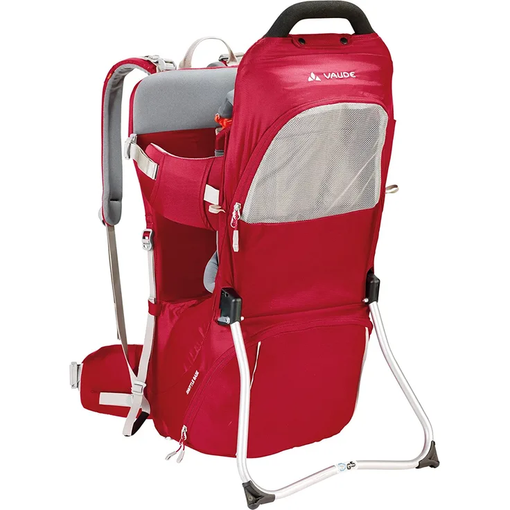 Vaude Shuttle Base Dark Indian Red, Größe 20l - Kindertragen, Farbe Rot