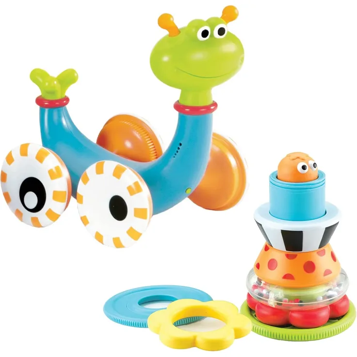 Yookidoo 04/40113 - Schnecke mit Musik zum hinterherkrabbeln