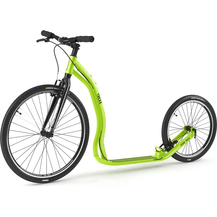 Tretroller Yedoo Alloy Trexx Y30 26/20 Zoll V-Brake Felgenbremsen grün