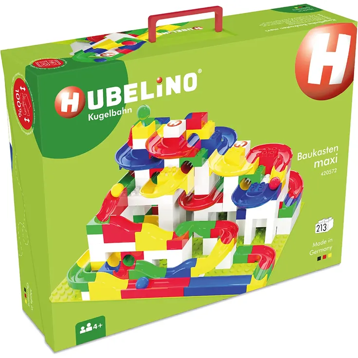 bausatz Kugelbahn Junior 54 x 14 cm 213-teilig