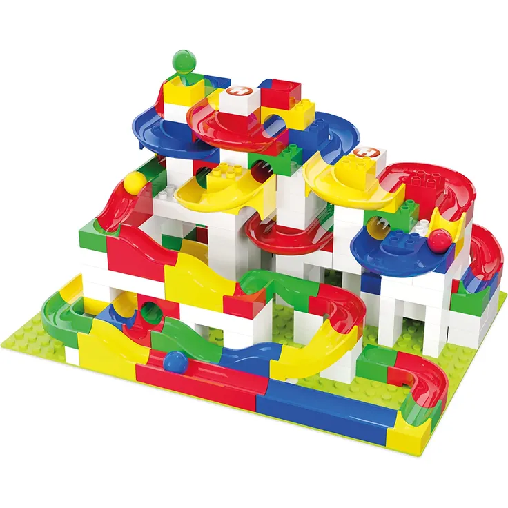 bausatz Kugelbahn Junior 54 x 14 cm 213-teilig – Bild 2