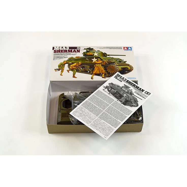Tamiya 1:35 US Sherman M4A3 75mm Späte (9) 300035250 – Bild 2