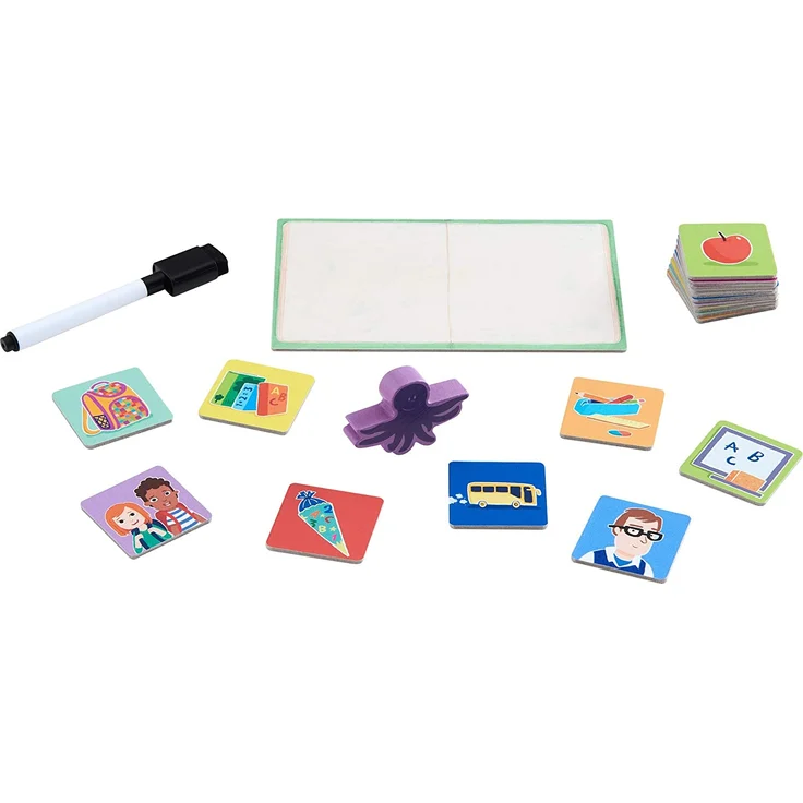 HABA 305548 - Ratz Fatz in die Schule - Lernspiel, Mitbringspiel – Bild 3