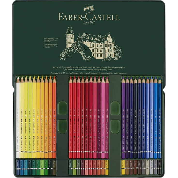 Faber-Castell 117560 - Aquarellstift Albrecht Dürer Blechetui 60er – Bild 2