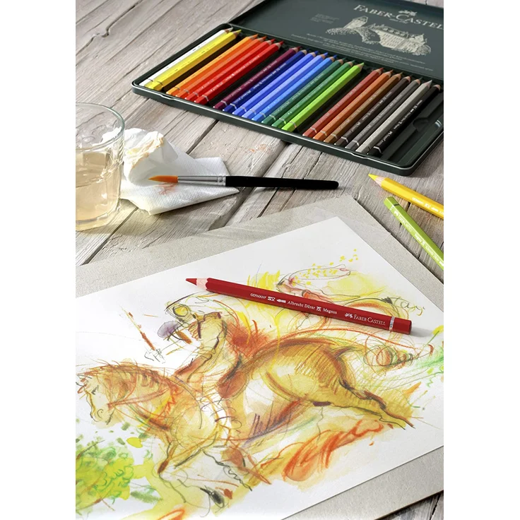 Faber-Castell 117560 - Aquarellstift Albrecht Dürer Blechetui 60er – Bild 7