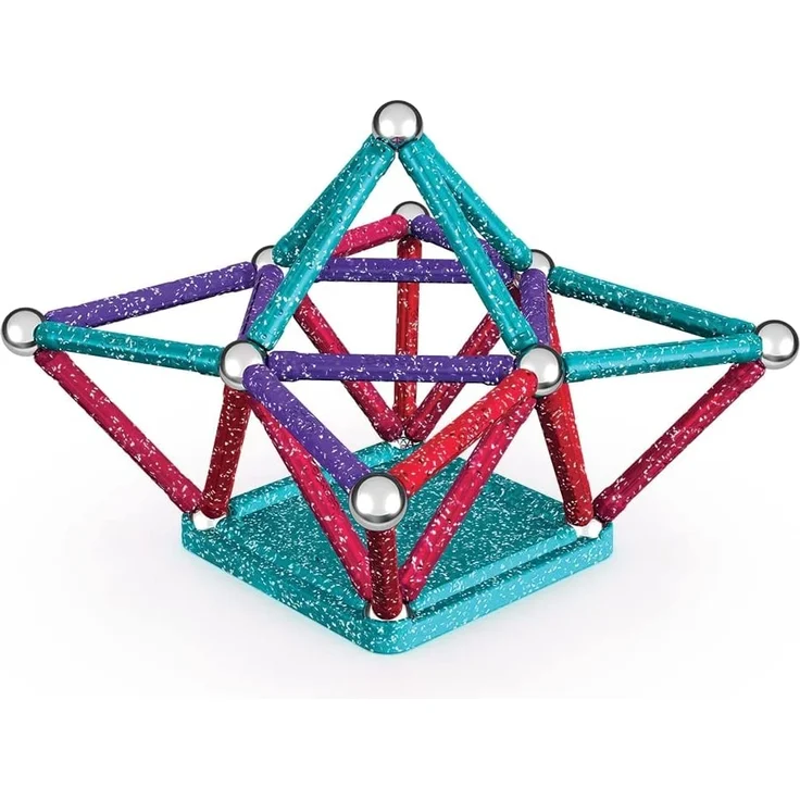 Geomag Glitter Recycled Neodym-Magnet-Spielzeug 3 Jahr(e) Mehrfarbig – Bild 5