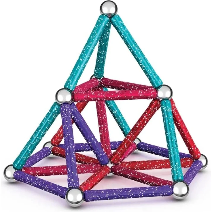 Geomag Glitter Recycled Neodym-Magnet-Spielzeug 3 Jahr(e) Mehrfarbig – Bild 6