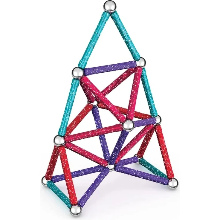 Geomag Glitter Recycled Neodym-Magnet-Spielzeug 3 Jahr(e) Mehrfarbig – Bild 4