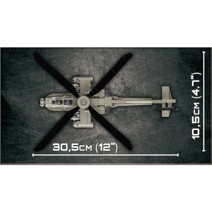 Helikopter AH-64 Apache 510 Steine – Bild 5