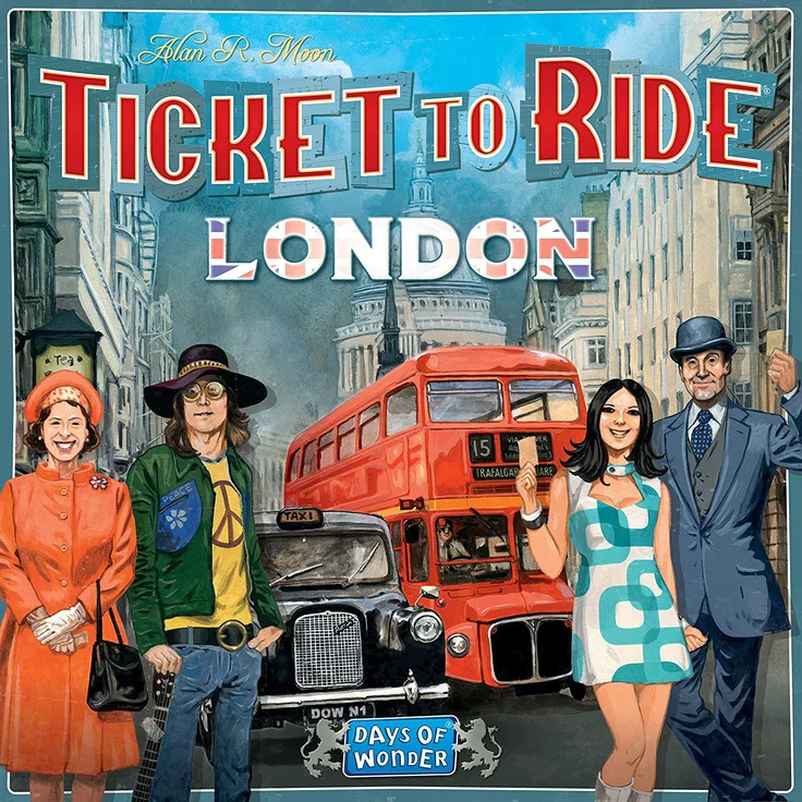 Days of Wonder Ticket To Ride London ENG – Bild 3