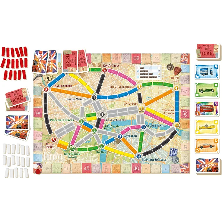 Days of Wonder Ticket To Ride London ENG – Bild 7