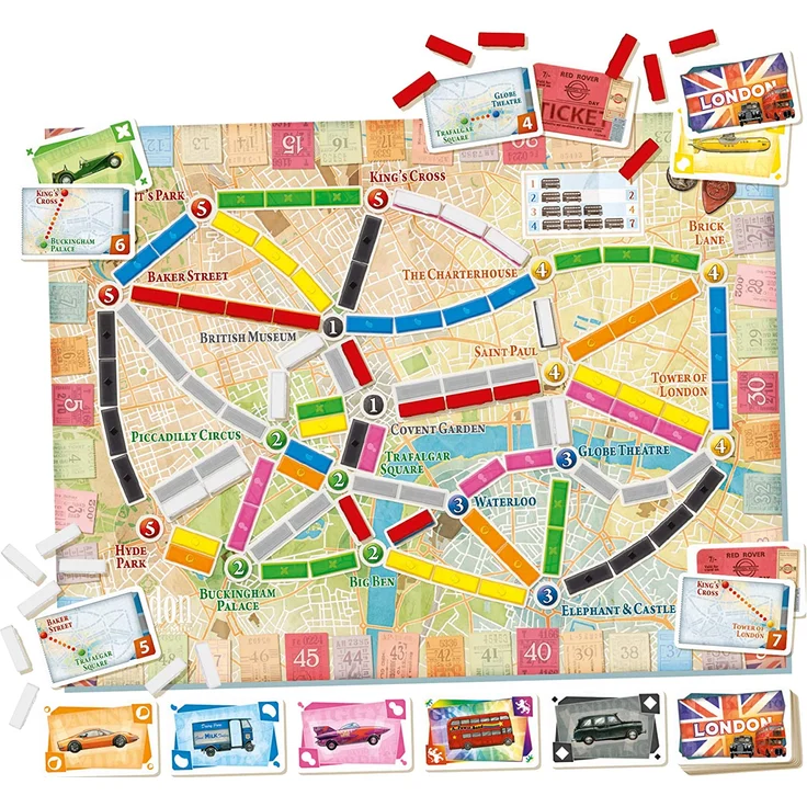 Days of Wonder Ticket To Ride London ENG – Bild 5