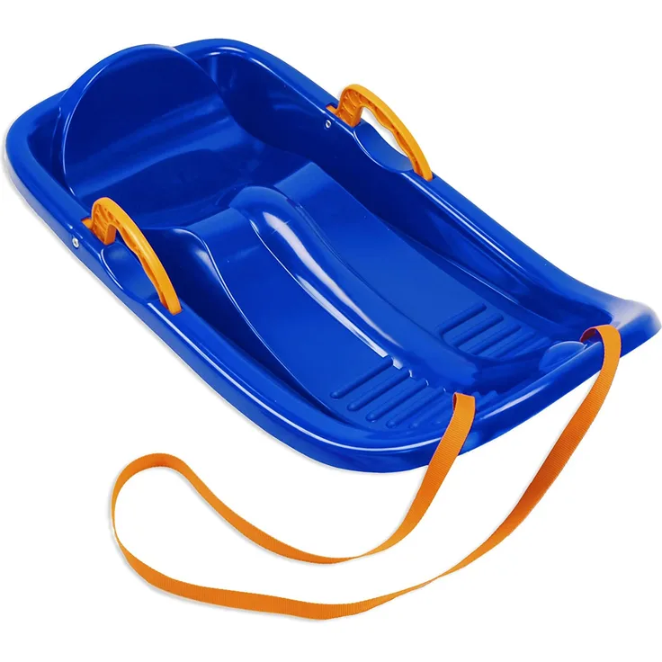 KHW Unisex-Erwachsene Rodel Snow Star, Blau