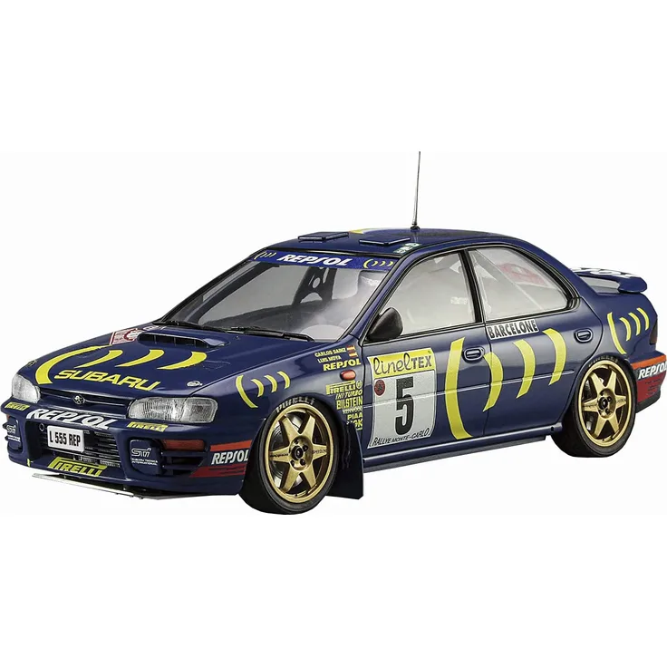 Hasegawa CH51 Subaru Impreza 1995 Monte Carlo Rally, Super Detail