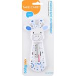 Babyono Schwimmendes Badethermometer(Weiß/Blau)