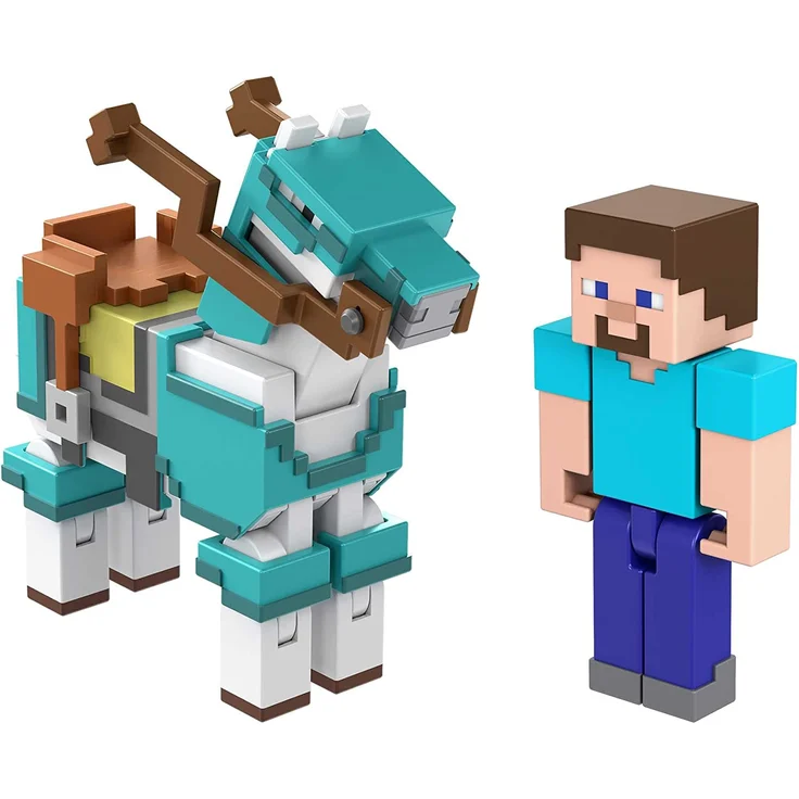 Minecraft Armored Horse and Steve – Bild 4