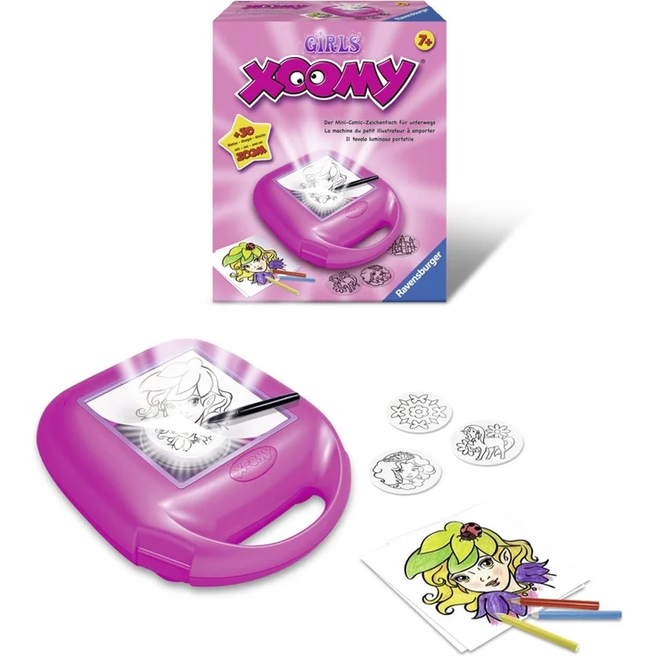 Ravensburger Xoomy Midi Girls 18666 - Wunderschöne Motive und Comics zeichnen lernen- Kreatives Zeichnen und Malen für Kinder ab 7 Jahren – Bild 4
