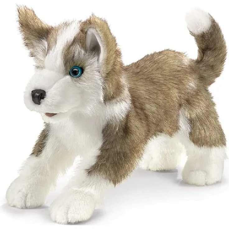Folkmanis Puppet: Wolf pup