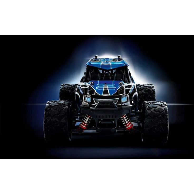 Revell Control 24831 X-Treme schneller RC Truggy Cross Thunder, 2.4 GHz, proportional, 4WD Allrad, geländegängig, bis zu 50 km/h ferngesteuertes Auto, Blau – Bild 6