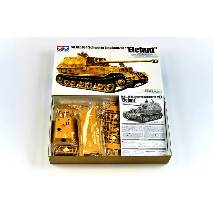 Tamiya 1:48 Jagdpanzer Elefant Plastik Modellbau 300032589 – Bild 2