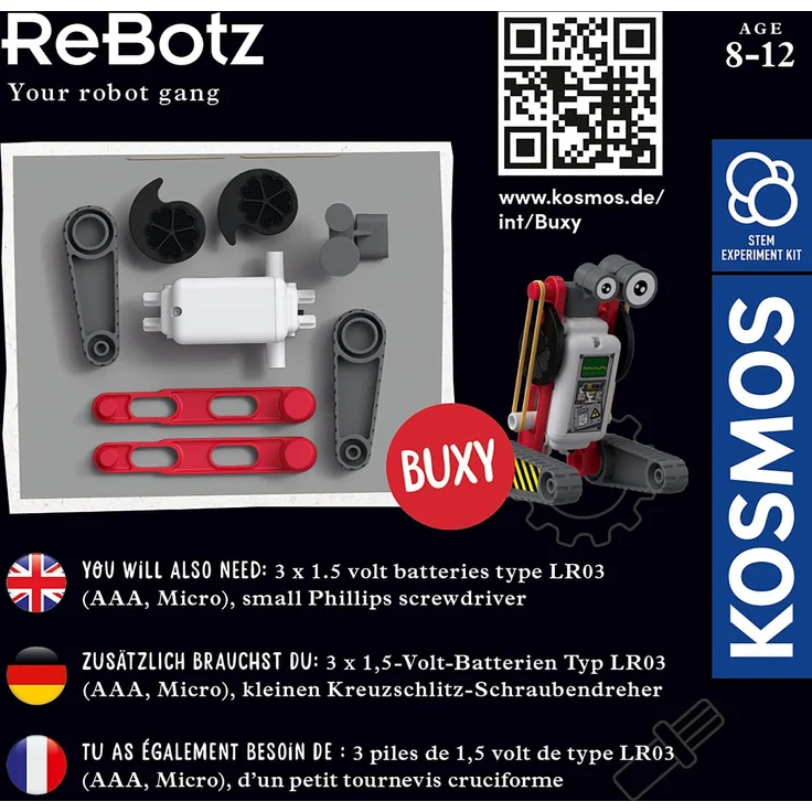 ReBotz - Buxy der Jumping Bot 12L – Bild 2