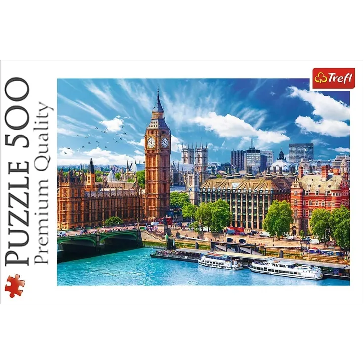 Trefl Puzzle 500 Teile, Sunny Day in London