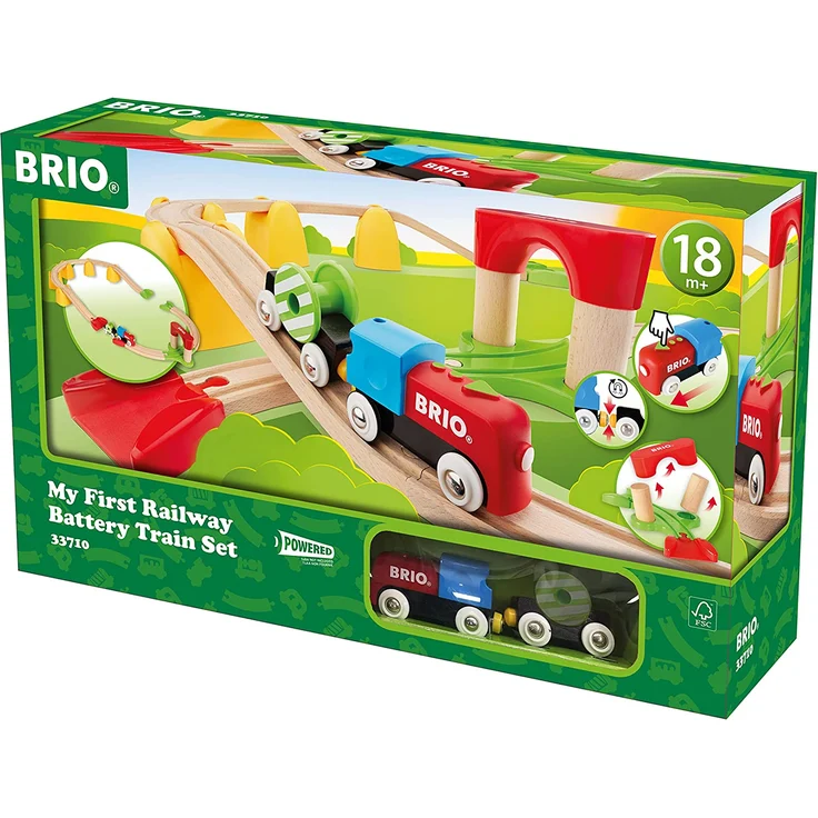 BRIO Bahn 33710 - Mein erstes Bahn Set mit Batterielok - Preisvergleich – Bild 8