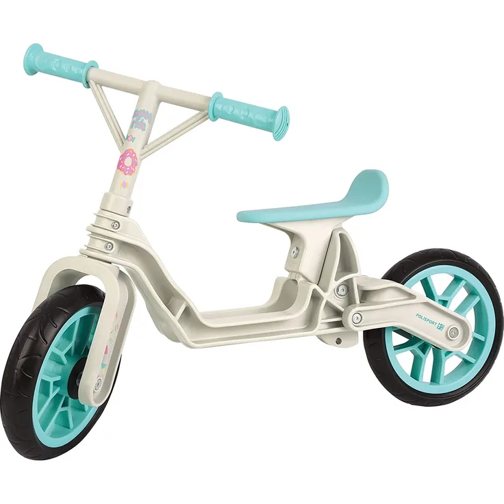 Polisport Balanca Bike loopfiets 10 Zoll Junior Creme/Weiß