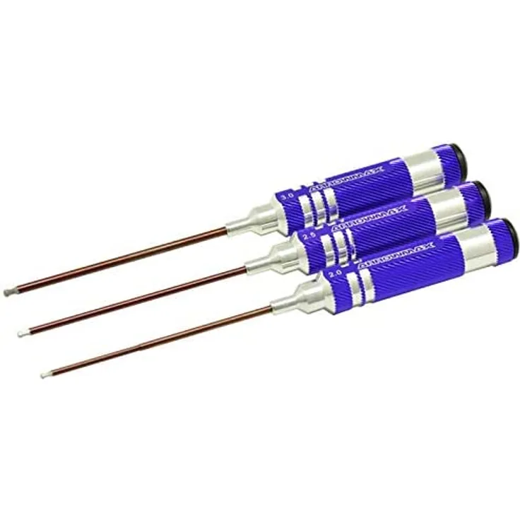 Arrowmax Ball Driver Hex Wrench Set 2. 0, 2. 5 & 3. 0 X 120MM - 3-Teilig. AM-120991