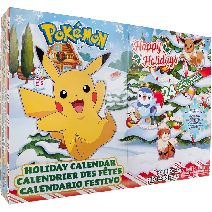 Pokémon - Battle Figures Adventskalender – Bild 2