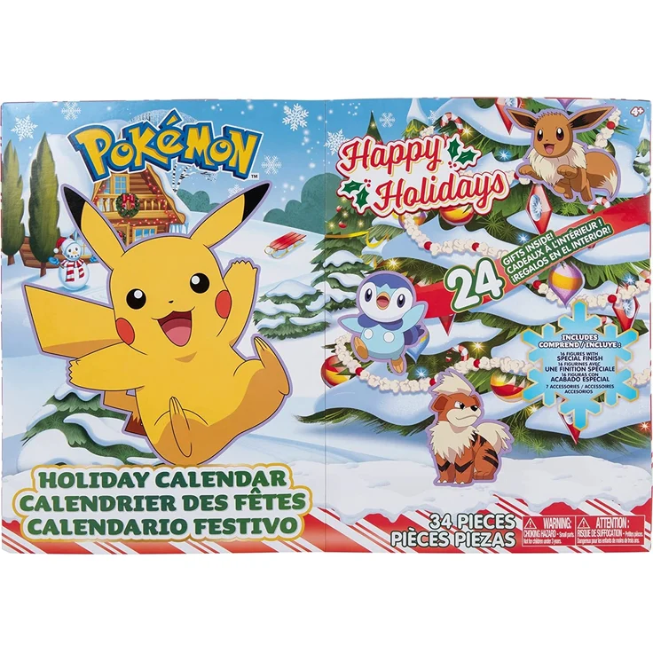 Pokémon - Battle Figures Adventskalender – Bild 1