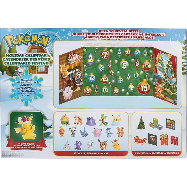 Pokémon - Battle Figures Adventskalender – Bild 4