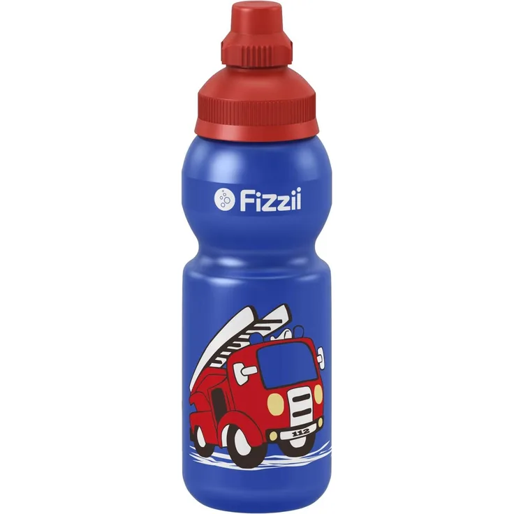 Fizzii Trinkflasche Feuerwehr 330 ml. auslaufsicher