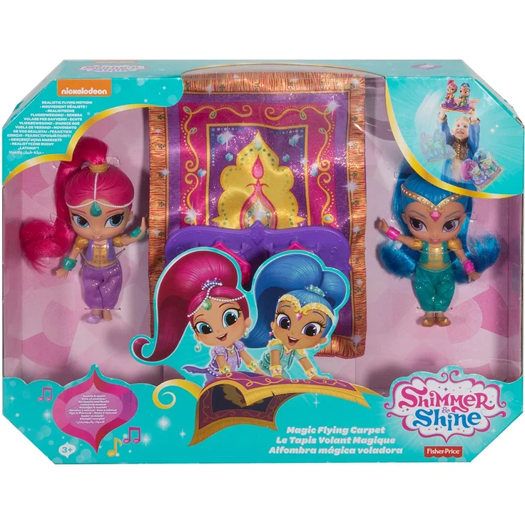 Mattel Shimmer und Shine FHN24 - Fliegender Teppich Spielset, mit Geräuschen – Bild 9