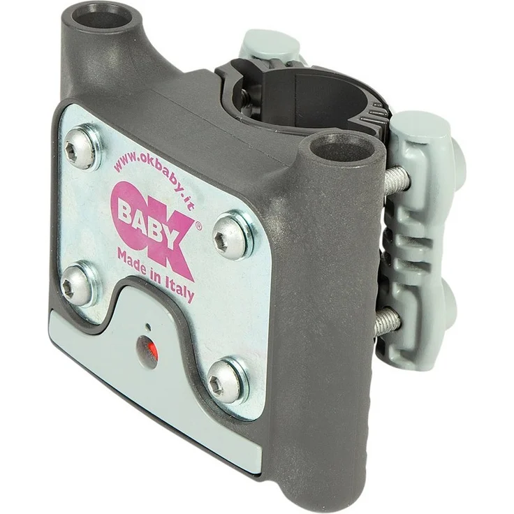 Ok Baby Fahrradsitzbefestigung Bodyguad/10+/Eggy Grau – Bild 1