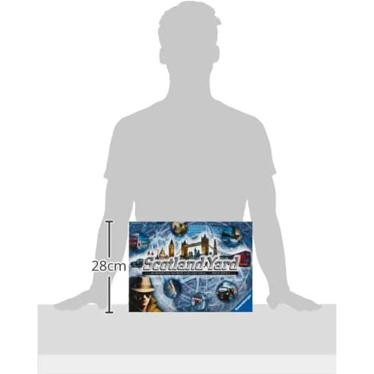 Ravensburger Scotland Yard, Brettspiel, Gesellschafts- und Familienspiel, für Kinder und Erwachsene, Spiel des Jahres, für 2-6 Spieler, ab 8 Jahre – Bild 12