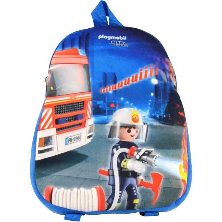 United Labels Kinderrucksack Playmobil Feuerwehr
